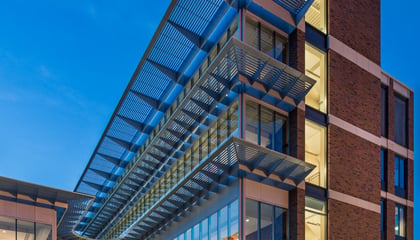 78,000-Square-Foot University Of Michigan Facility Stands Out With Custom, Aesthetically Striking Sunshades